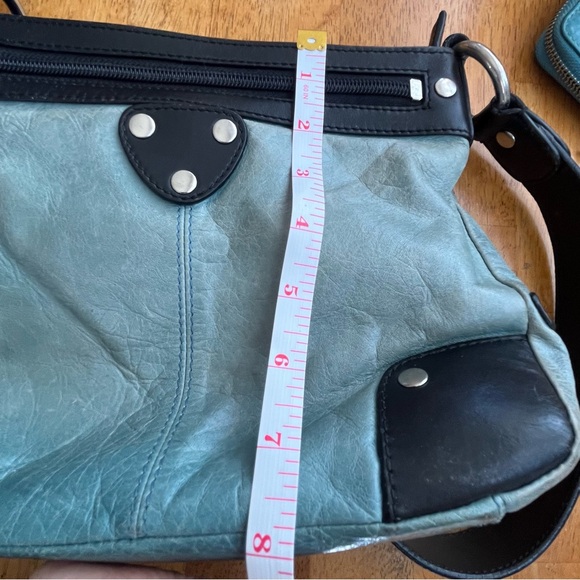 ✨Rare Find✨ Vintage Y2K Ellington Bella Leather Handbag Wallet Set 👜✨ - Picture 6 of 16